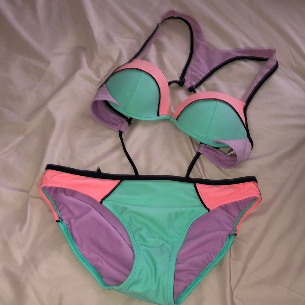 Tri-Colored Bikini
